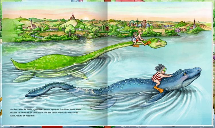 Produktbild: Dinosaurier im Freibad (Bd. 2)