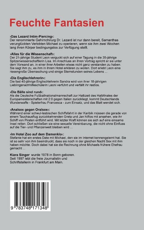 Produktbild: Feuchte Fantasien