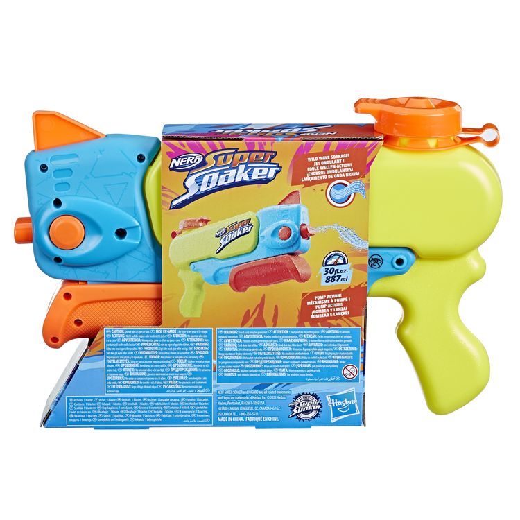 Produktbild: Hasbro F63975L0 - Nerf Super Soaker Wave Spray, Wasserpistole