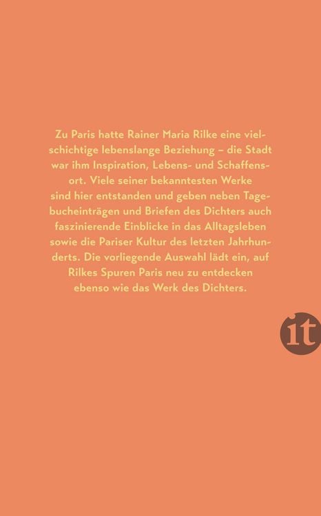 Produktbild: Rilke in Paris