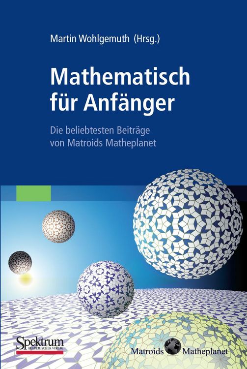 Produktbild: Mathematisch f&uuml;r Anf&auml;nger