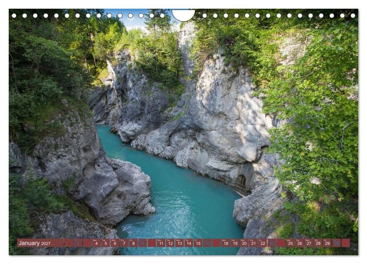 Produktbild: Bavaria.The Allgaeu and the Koenigssse (Wall Calendar 2027 DIN A4 landscape), CALVENDO 12 Month Wall Calendar
