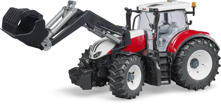 Produktbild: Bruder 03181 Steyr 6300 Terrus CVT mit Frontlader