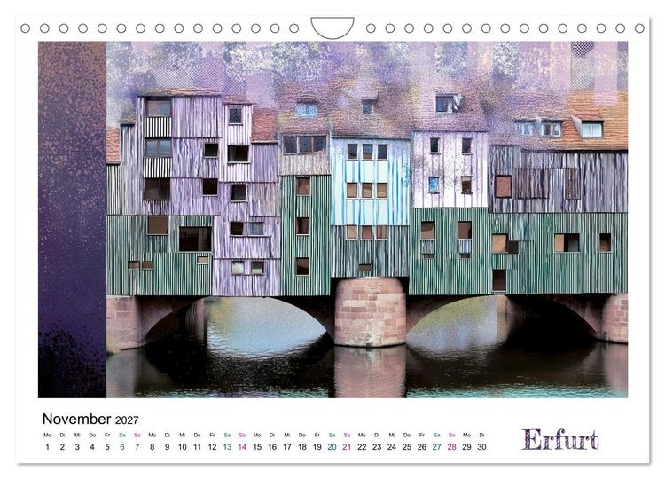 Produktbild: Stadtvisionen (Wandkalender 2027 DIN A4 quer), CALVENDO Monatskalender