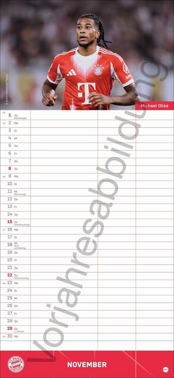 Produktbild: FC Bayern M&uuml;nchen Fanplaner 2027