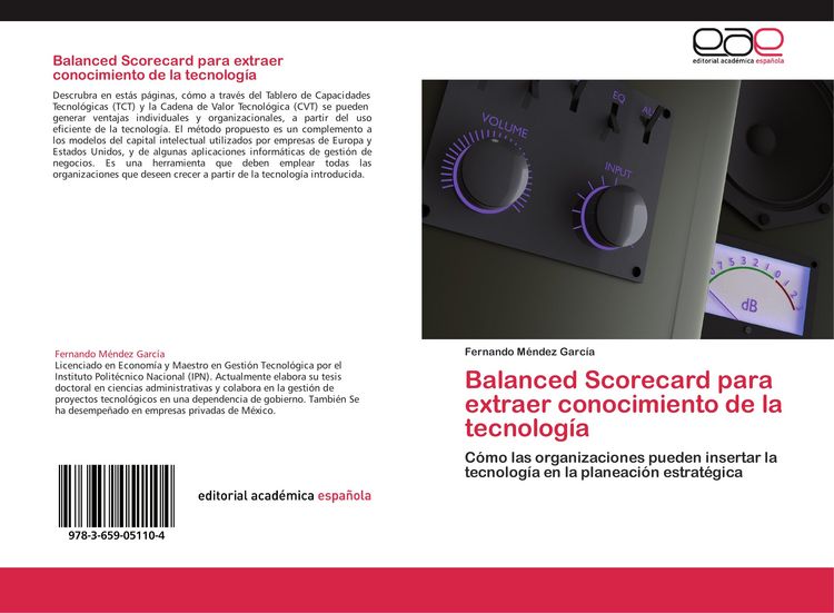 Produktbild: Balanced Scorecard para extraer conocimiento de la tecnolog&iacute;a