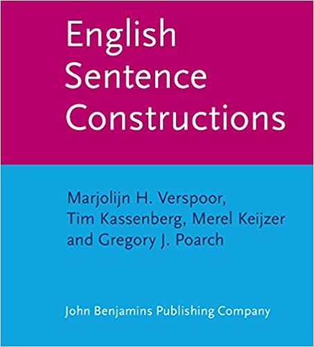 Produktbild: English Sentence Constructions