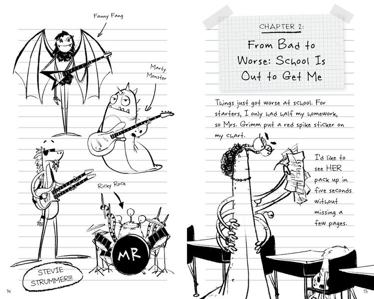 Produktbild: Melmed, R: Marvin's Monster Diary
