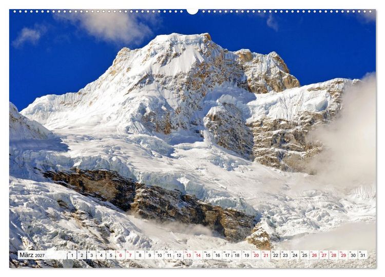 Produktbild: Der Manaslu Himal, gewaltige Bergriesen (hochwertiger Premium Wandkalender 2027 DIN A2 quer), Kunstdruck in Hochglanz