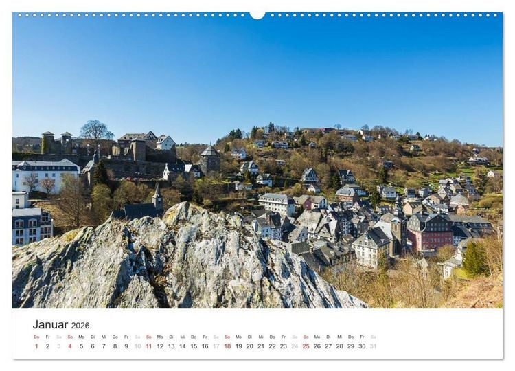 Produktbild: Blicke in die Eifel (hochwertiger Premium Wandkalender 2026 DIN A2 quer), Kunstdruck in Hochglanz