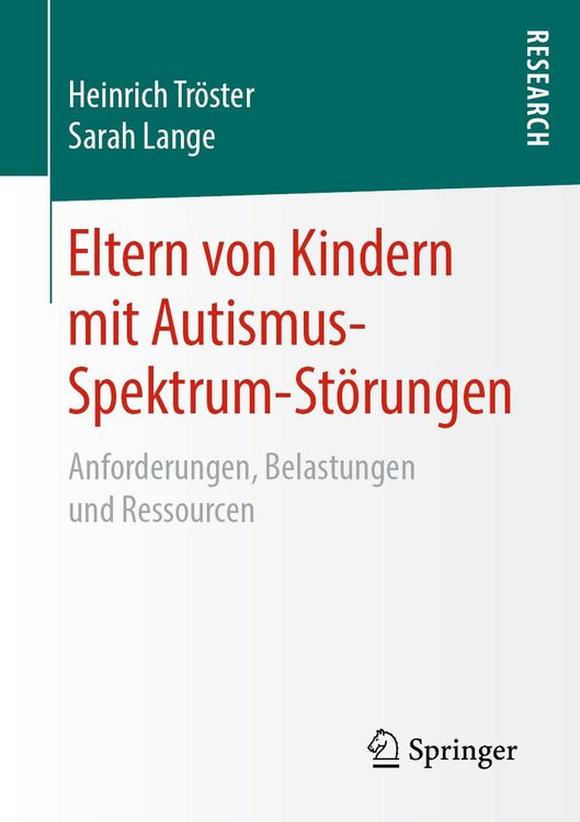Produktbild: Eltern von Kindern mit Autismus-Spektrum-St&ouml;rungen