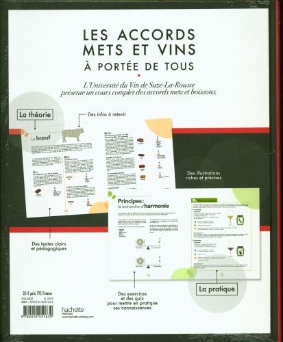 Produktbild: Le grand cours des accords mets et vins