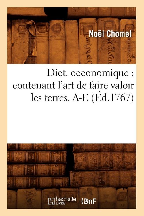 Produktbild: Dict. oeconomique