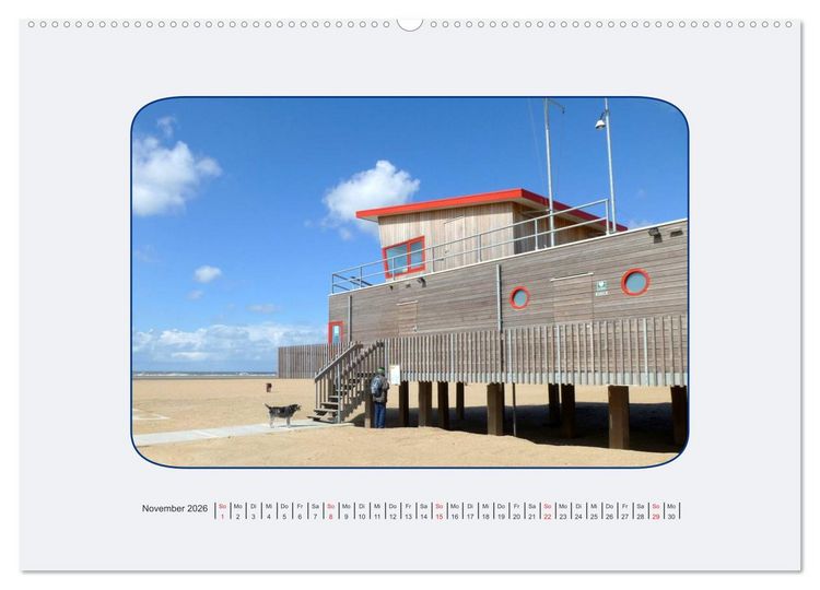 Produktbild: Ouddorp Spezial / Bilder von einer holl&auml;ndischen Nordseeinsel (hochwertiger Premium Wandkalender 2026 DIN A2 quer), Kunstdruck in Hochglanz