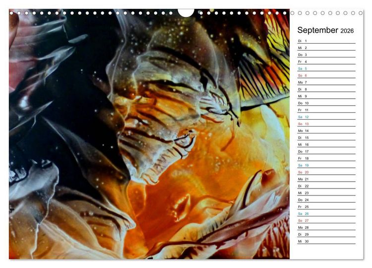 Produktbild: Kalender / Fantastische Encaustic (Wandkalender 2026 DIN A3 quer), CALVENDO Monatskalender