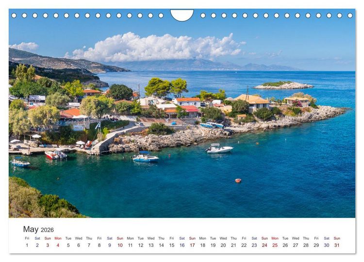 Produktbild: Zakynthos - the Lovely Island (Wall Calendar 2026 DIN A4 landscape), CALVENDO 12 Month Wall Calendar