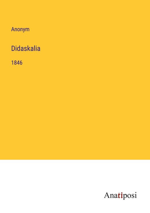 Produktbild: Didaskalia