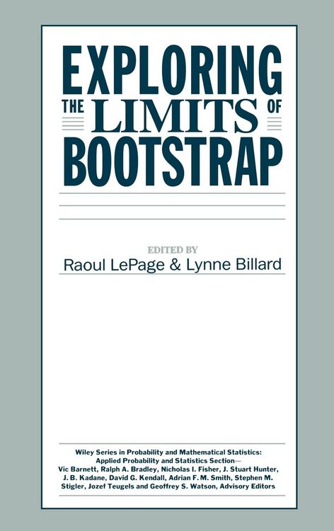 Produktbild: Exploring the Limits of Bootstrap