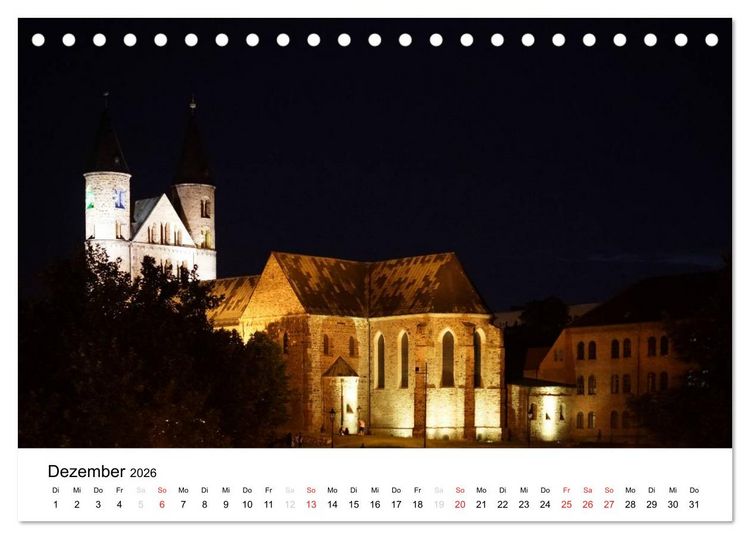 Produktbild: Mein Magdeburg 2026 (Tischkalender 2026 DIN A5 quer), CALVENDO Monatskalender