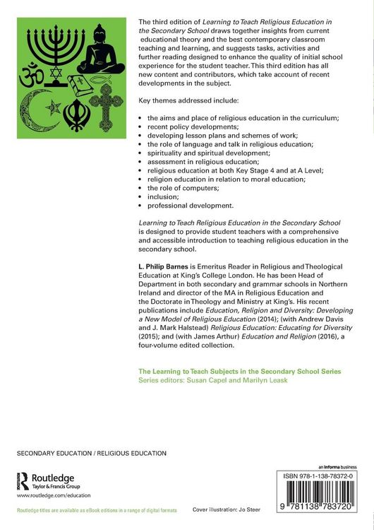Produktbild: Learning to Teach Religious Education in the Secondary School