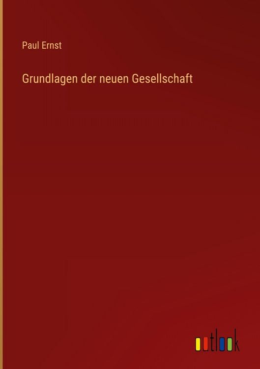 Produktbild: Grundlagen der neuen Gesellschaft