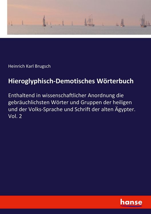 Produktbild: Hieroglyphisch-Demotisches W&ouml;rterbuch