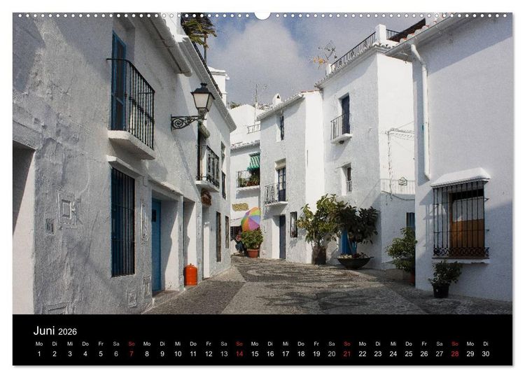 Produktbild: Andalusien (hochwertiger Premium Wandkalender 2026 DIN A2 quer), Kunstdruck in Hochglanz
