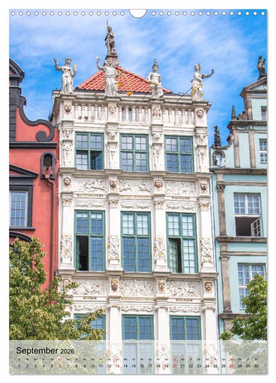 Produktbild: Danzig - Historische Altstadt (Wandkalender 2026 DIN A3 hoch), CALVENDO Monatskalender