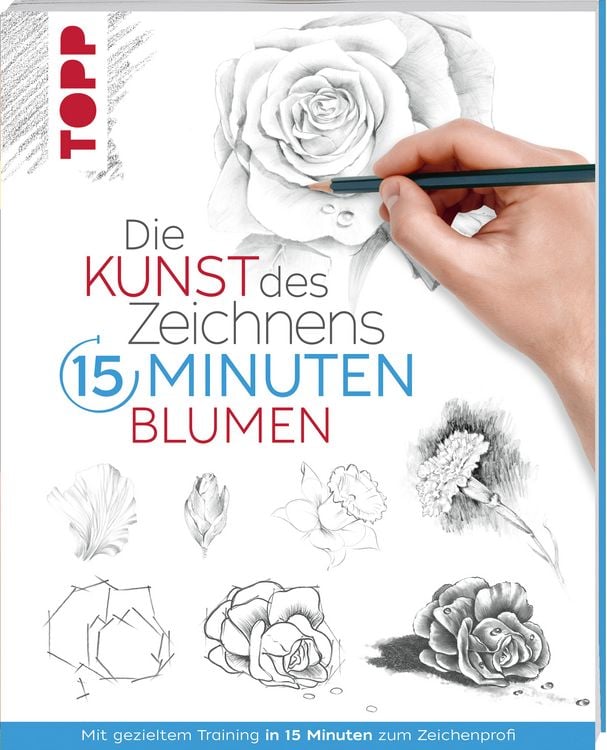 Produktbild: Die Kunst des Zeichnens 15 Minuten - Blumen