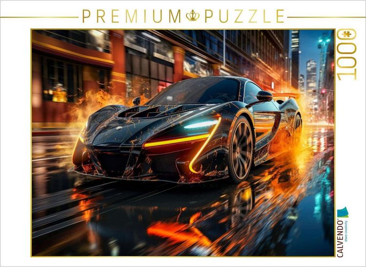 Produktbild: CALVENDO Puzzle Sportwagen | 1000 Teile Lege-Gr&ouml;&szlig;e 64x48cm Foto-Puzzle f&uuml;r gl&uuml;ckliche Stunden