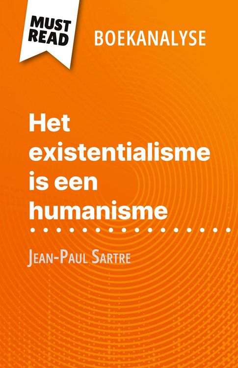 Produktbild: Het existentialisme is een humanisme van Jean-Paul Sartre (Boekanalyse)