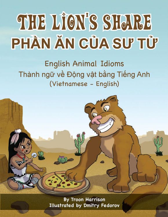 Produktbild: The Lion's Share - English Animal Idioms (Vietnamese-English)