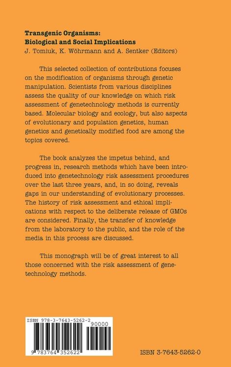 Produktbild: Transgenic Organisms