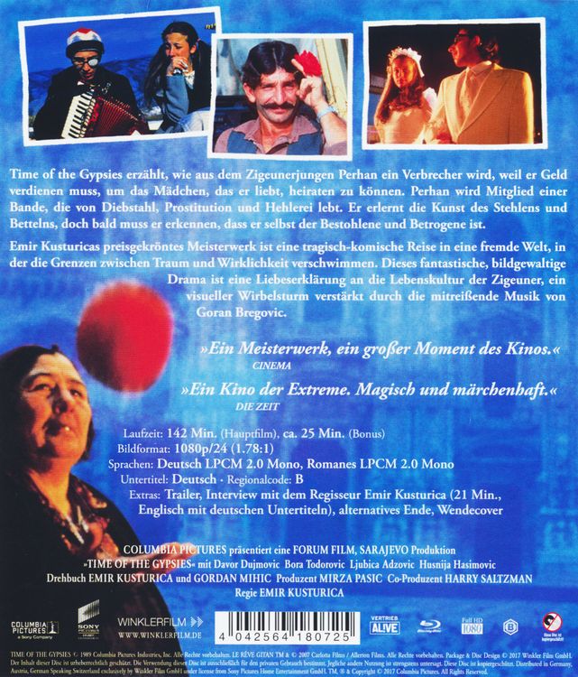 Produktbild: Time of the Gypsies - Zeit der Zigeuner