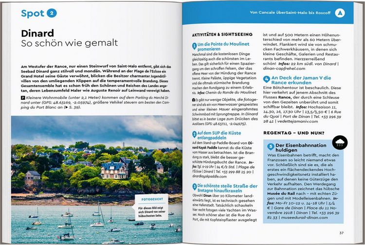 Produktbild: MARCO POLO Camper Guide Bretagne & Normandie