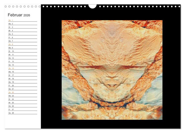Produktbild: LiTH-Os Antlitze des Sandsteins von ID AD Art Gabi Zapf (Wandkalender 2026 DIN A3 quer), CALVENDO Monatskalender
