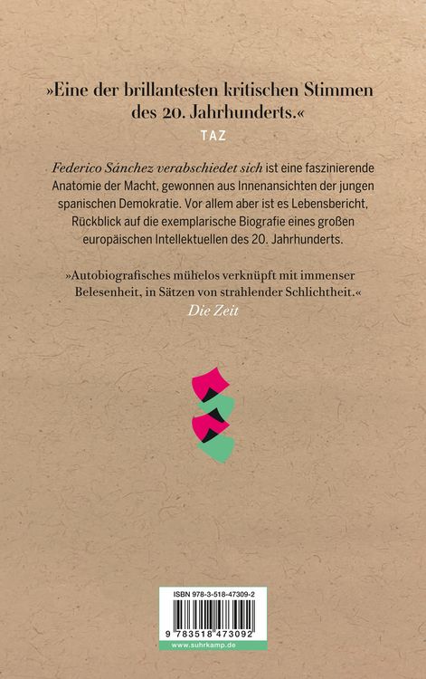 Produktbild: Federico S&aacute;nchez verabschiedet sich