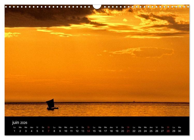 Produktbild: Madagascar L'&icirc;le aux merveilles (Calendrier mural 2026 DIN A3 vertical), CALVENDO calendrier mensuel