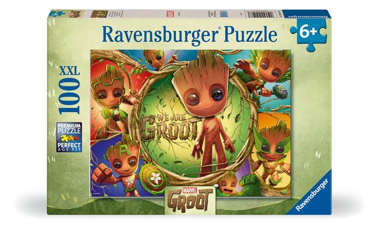 Produktbild: Kinderpuzzle 100 XXL Teile - Marvel Avengers - Wir sind Groot!