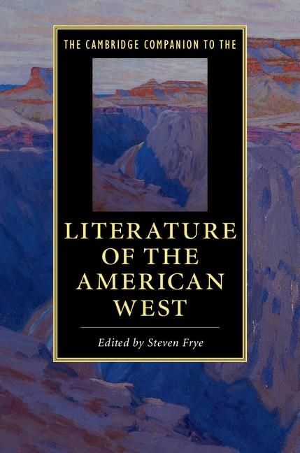Produktbild: Cambridge Companion to the Literature of the American West
