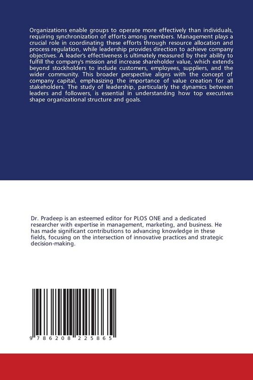 Produktbild: A study examining the effect of Altruism in the context of Leadership