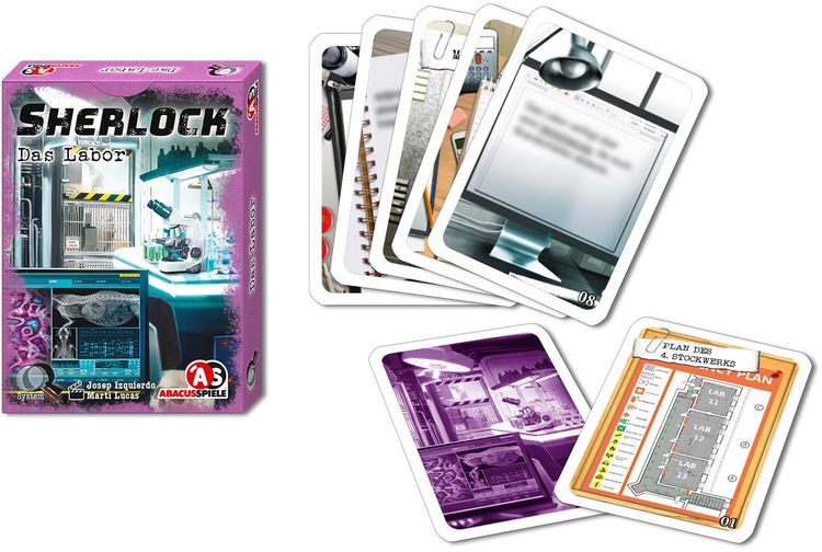Produktbild: Sherlock - Das Labor (Spiel)
