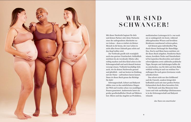 Produktbild: Schwanger Gl&uuml;cklich Nachhaltig