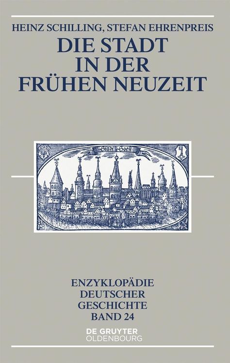 Produktbild: Die Stadt in der Frühen Neuzeit