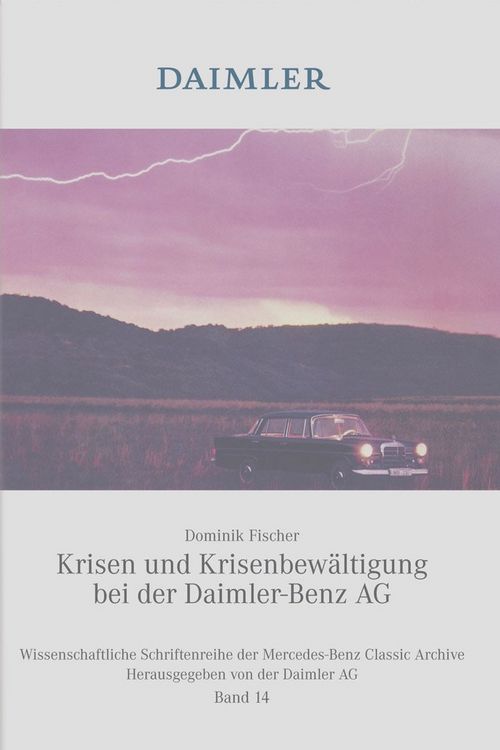 Produktbild: Krisen und Krisenbew&auml;ltigung bei der Daimler-Benz AG