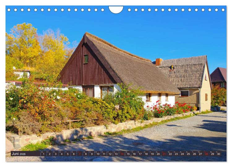 Produktbild: Kap Arkona und das alte Fischerdorf Vitt (Wandkalender 2026 DIN A4 quer), CALVENDO Monatskalender