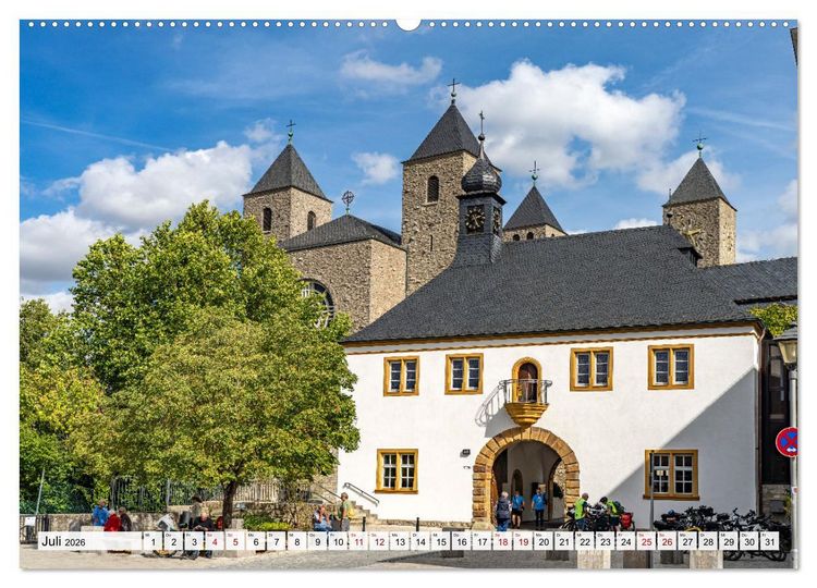Produktbild: Landkreis Kitzingen (hochwertiger Premium Wandkalender 2026 DIN A2 quer), Kunstdruck in Hochglanz