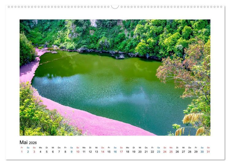 Produktbild: Neuseeland - Von Auckland nach Queenstown (hochwertiger Premium Wandkalender 2026 DIN A2 quer), Kunstdruck in Hochglanz