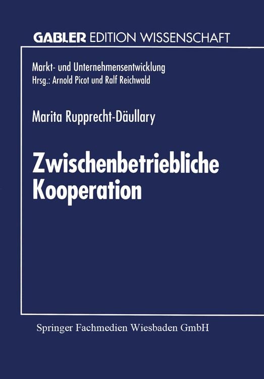 Produktbild: Zwischenbetriebliche Kooperation