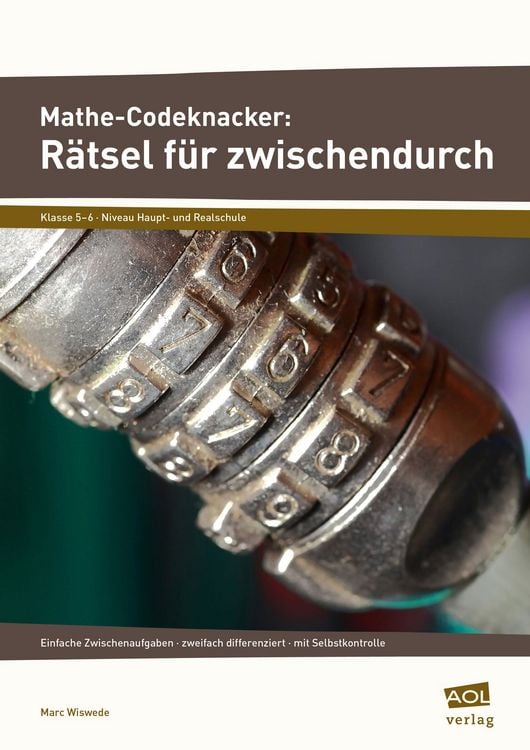 Produktbild: Mathe-Codeknacker: R&auml;tsel f&uuml;r zwischendurch 5/6